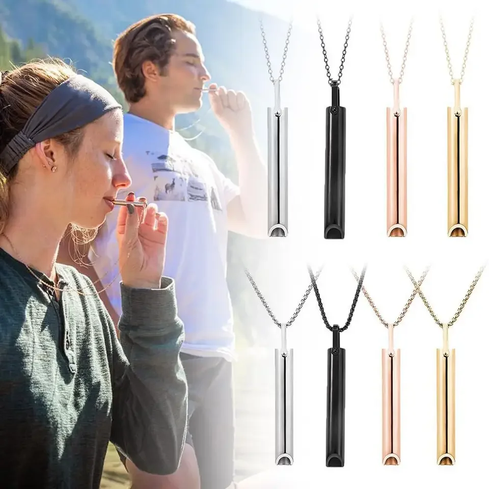 Vaping Goods - Kalung Peluit Baja Tahan Karat untuk