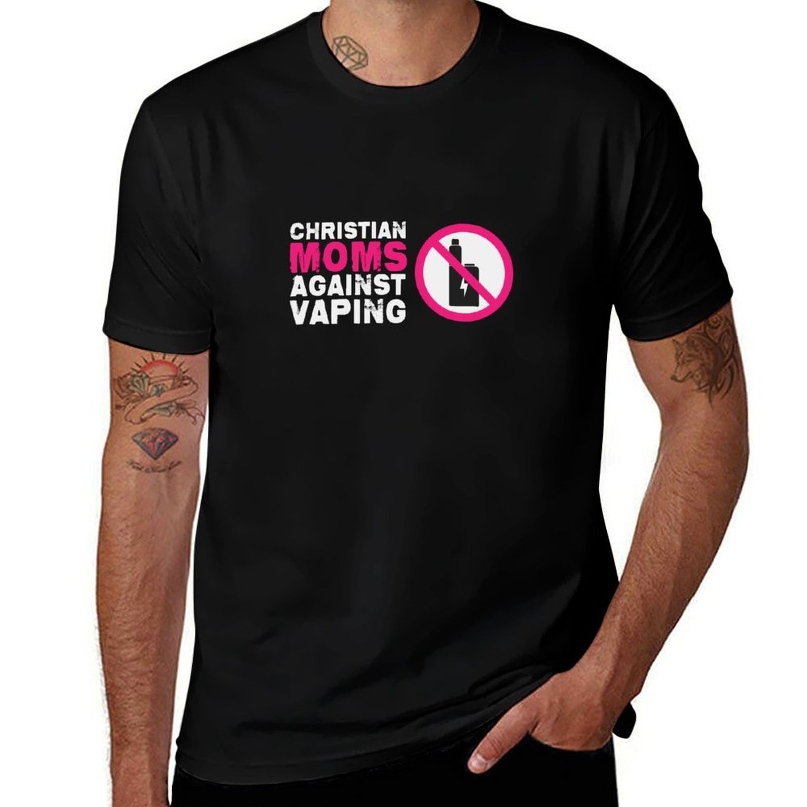 Quick Vape - Kaos Christian Moms Against Vaping -