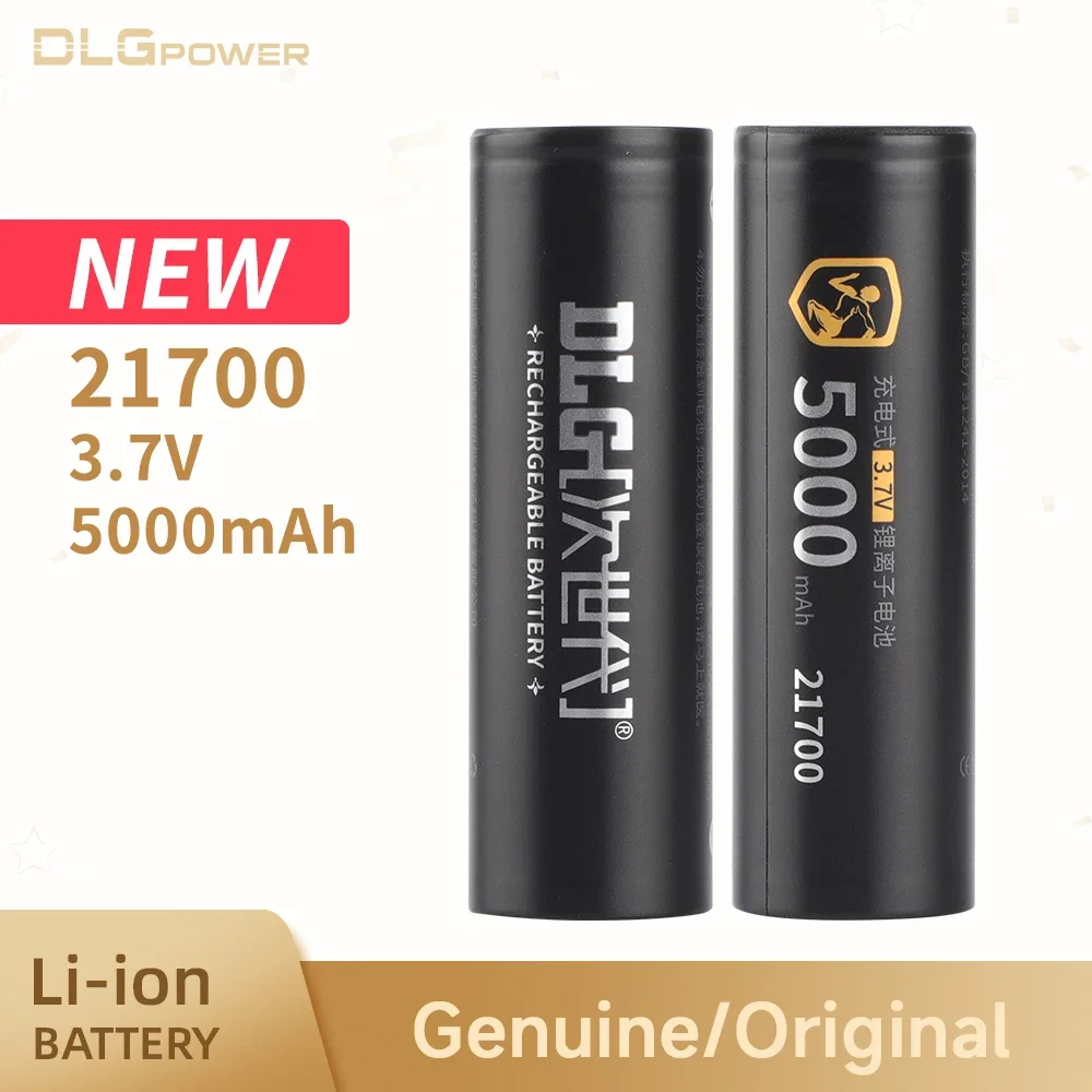 Vaping Goods - DLGPOWER 21700 3.7V 5000mAh Baterai Li-Ion
