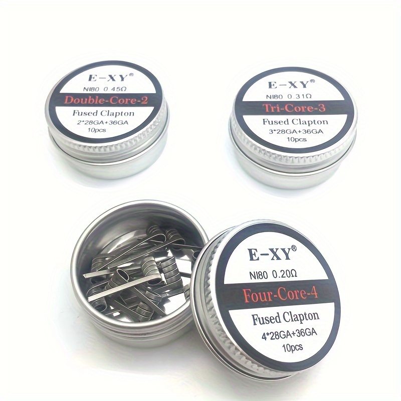 10pcs/kotak, Nichrome Fused Cl - Coil Building Kit ulasan dan harga