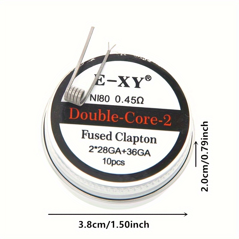 10pcs/kotak, Nichrome Fused Cl - Coil Building Kit ulasan dan harga