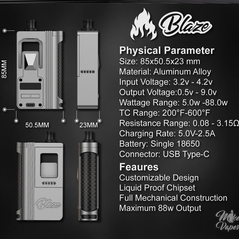 Asli ThunderHead Creations Bla - Vape Battery 18650 ulasan dan harga